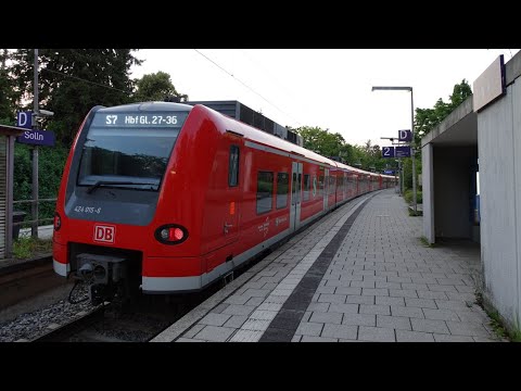 424 auf der S7 am Abend