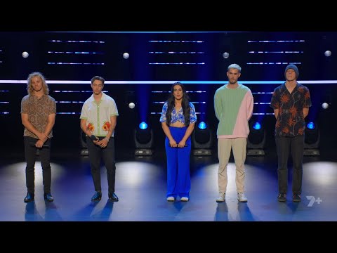 Eli, Ripley Alexander, Chenai, Jackson & Gab - Radioactive | Australian Idol 2024 | Chorus Line