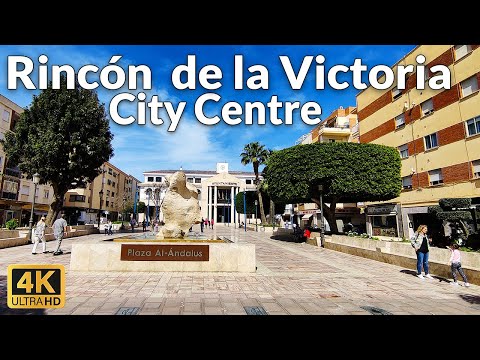 Walking Tour of Rincón  de la Victoria, Spain, in March 2023 (4K Ultra HD, 60fps)