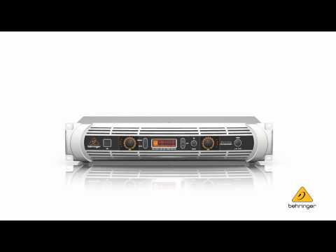 BEHRINGER iNUKE NU1000DSP—Ultra-Lightweight, High-Density 1000-Watt Power Amplifier