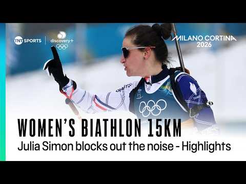 SUPER SIMON WINS GOLD! 🇫🇷 | Biathlon Women's 15km | Winter Olympics 2026