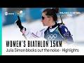 SUPER SIMON WINS GOLD Biathlon Women S 15km Winter Olympics 2026
