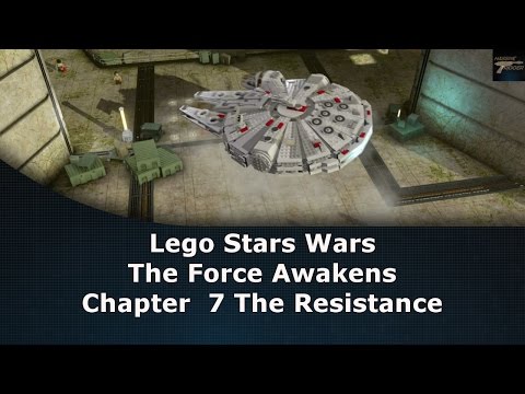Lego Star Wars The Force Awakens Chapter 7 The Resistance Walkthrough No Commentary