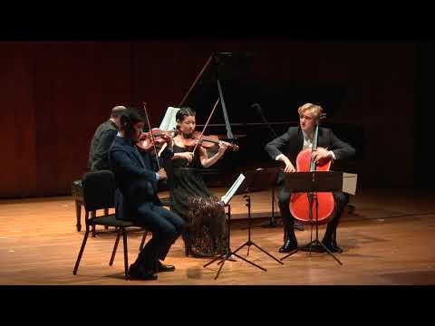 Korngold Suite for two violins, cello and piano left hand, Mvts, 3 and 4