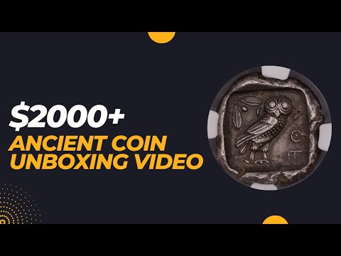 $2000+ Ancient Roman and Greek Coin Auction Unboxing: Silver and Bronze Coins
