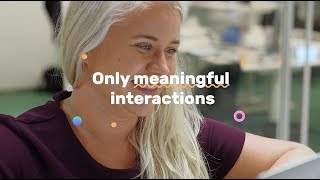 Only Meaningful Interactions by giosg