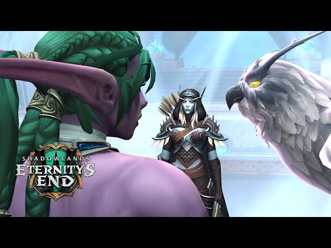 Sylvanas' Judgment Cutscenes | Sylvanas Windrunner & Tyrande Whisperwind | Eternity's end Patch 9.2