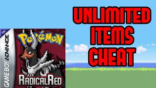 Every Item Cheat in Pokemon Radical Red (Code in Description)
