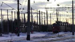 preview picture of video 'RZD Ст Вековка гор жд RZD STATION VEKOVKA'