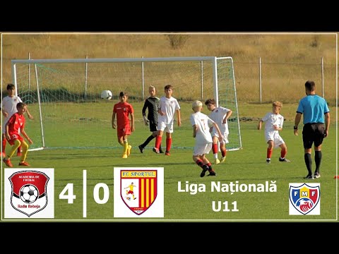 AF Rebeja 4-0 FC Sportul | REZUMAT | Liga Națională U11 2023/24