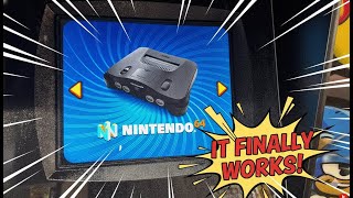 After Weeks of Trying… Our N64 Arcade Setup Finally Works!