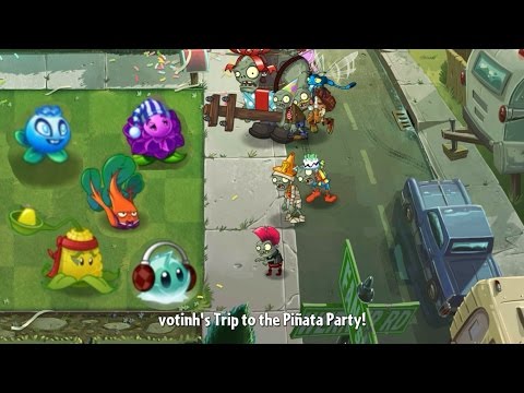 Plants vs. Zombies 2 pinata party 5/6/2017 || pinata party May 6, 2017