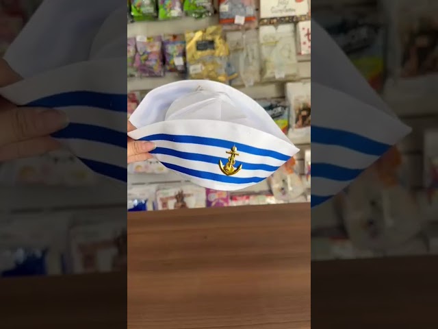 Vídeo relacionado con Homshsjhkis Gorra Capitan Barco, Ajustable Gorra Marinero para Adultos, Barco Marinero Sombrero, Accesorios de Mujer Hombre para Fiestas en Yates y Juegos de Rol, Blanco
