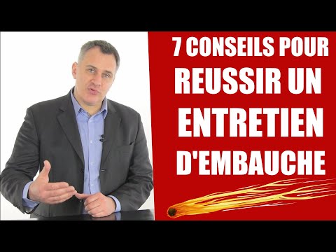 Coach entretien d'embauche : 7 conseils pour réussir votre entretien d'embauche, débutant/confirmé