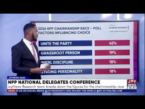NPP Natl Delegates Conference: JoyNews Research team breaks down figures for the chairmanship race