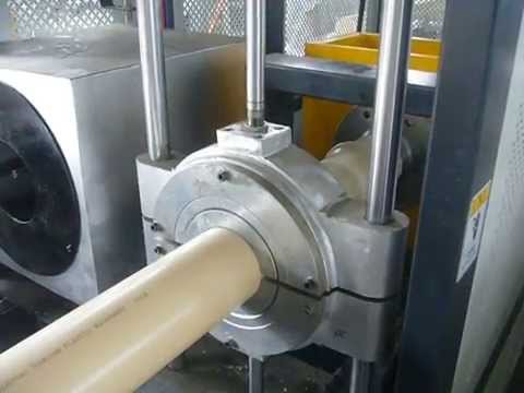 Full automatic pvc pipe machine