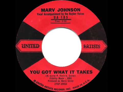 1959 HITS ARCHIVE: You Got What It Takes - Marv Johnson