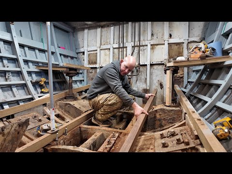 Ep 264 Cutting Out Major Structure From Our Boat Restoration Project