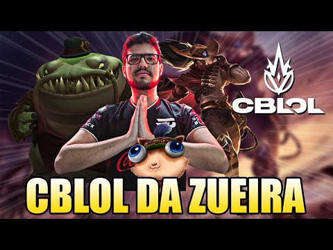 YASUO NO CBLOL E TK TOP DO ROBO - CBLOL DA ZUEIRA