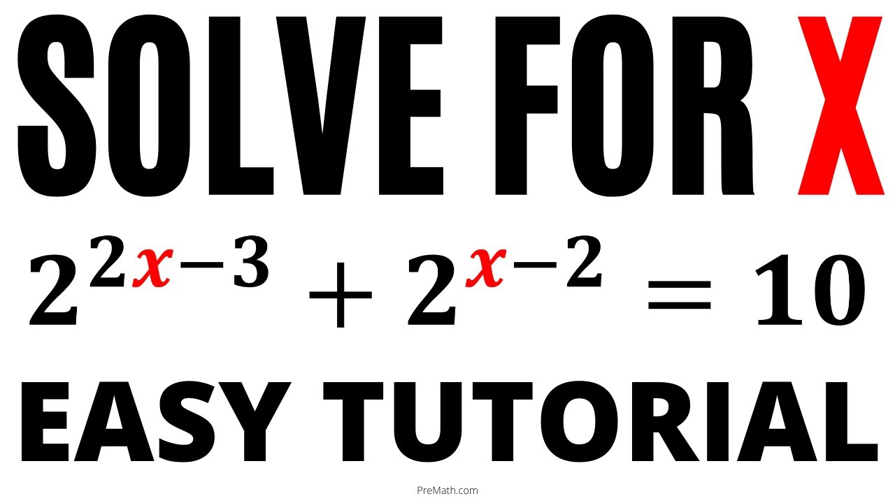 Can You Solve this Exponential Equation? | Easy & In-Depth Explanation