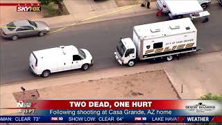 HOMICIDE INVESTIGATION: 2 dead, 1 injured in apparent Casa Grande, AZ shooting (FNN)