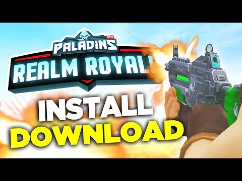 How to Download and Install Paladins Realm Royale!