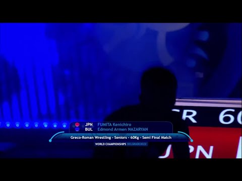 Semi Final • GR 60Kg • FUMITA Kenichiro (JPN) vs. Edmond Armen NAZARYAN (BUL)