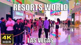 Resorts World Las Vegas Friday Night Walk - October 2023