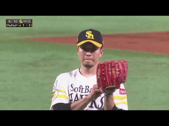 6月10日 ホークス対スワローズ ダイジェスト