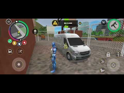 Rope Hero Vice Town - City Superhero Car Challenge Driver Games - Android GamePlay