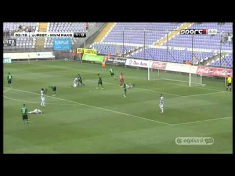 27.07.2013 Hungarian League Újpest FC-MVM Paks 1-2 highlights