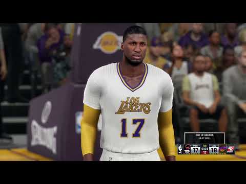 Nba 2k16 - (MyGM) Lakers Season vs Miami Heat - DeAngelo Russell  51