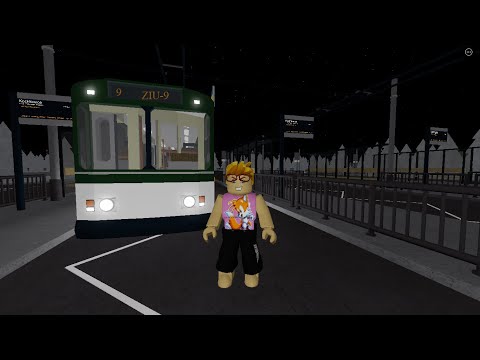 Поездка на ЗиУ-9, по маршруту № 23, в Nid’s Buses and Trams.