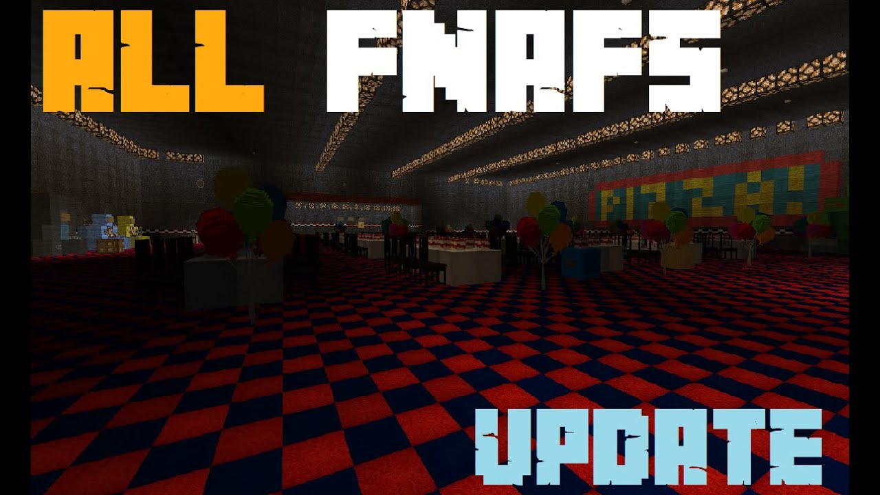 Five Nights at Freddy's 1 Map for 1.8! Minecraft Map