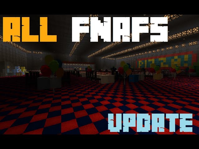 ALL FIVE NIGHTS AT FREDDY'S [MINECRAFT 1.8.9] (UPDATE VERSION 2