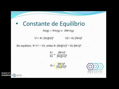 Monitoria de Química - Equilíbrio Químico