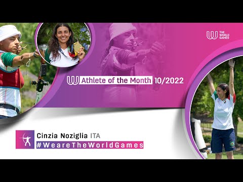 CINZIA NOZIGLIA (ITA) is The World Games Athlete of October 2022!