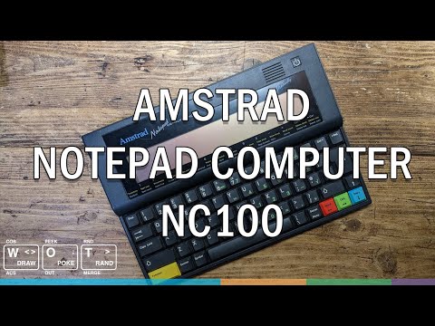 Amstrad - Notebook Computer  NC100