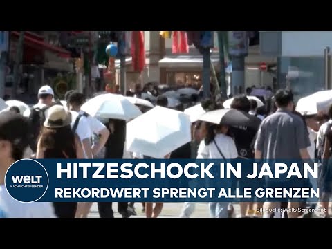 NEUER REKORD: Schattenspender statt Regenschutz! Wie Japan mit der Rekordhitze umgeht
