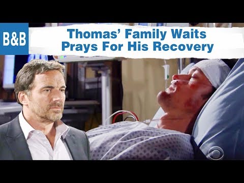 B&B Spoiler:  Detective Sanchez Grills Brooke & Ridge – Thomas’ Family Waits, Prays For His Recovery