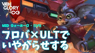 CS取れな過ぎるのでフロバでサポートに徹するウォーホークさん【Vainglory実況 vol.883 #ベイングローリー 】