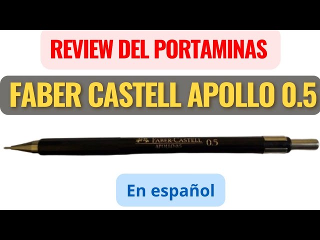 Vídeo relacionado con Faber-Castell 232512 - Portaminas Apollo Sky Blue - 0,5mm