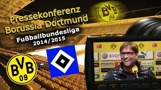 preview picture of video 'Borussia Dortmund - Hamburger SV : BVB Pressekonferenz Jürgen Klopp'