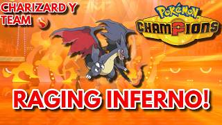 Mega Charizard Y Is The Raging Inferno! (Pokemon Champions)