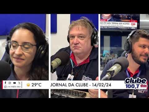 Jornal da Clube - 14/02/24 - Edição do Almoço