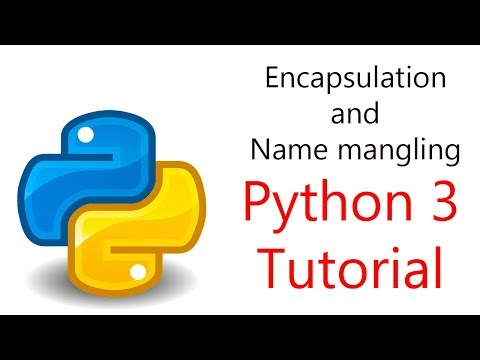 21 Python Programming Encapsulation Access Modifiers And Name Mangling