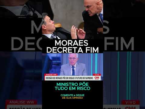 MORAES, MENDONÇA E O INQUÉRITO DO FIM DO MUNDO - FAKE NEWS #Short #Shorts #noticia #dolar #Economia
