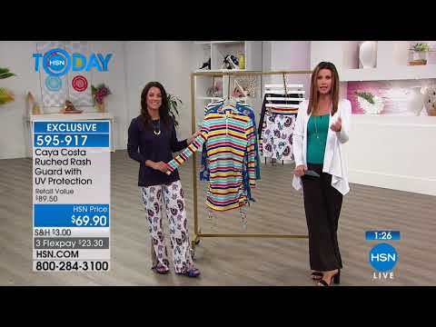 HSN | HSN Today: Caya Costa UPF Fashions Premiere 04.05.2018 - 07 AM
