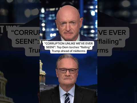 'CORRUPTION UNLIKE WE'VE EVER SEEN!': Top Dem torches 'flailing' Trump ahead of midterms