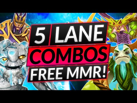 NEW 5 HERO COMBOS for FREE MMR - Best TI Duos Tier List - Dota 2 Guide